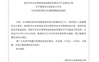 阎良限号周一限号吗，2021阎良限号吗？