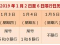 石家庄今日限号限几？石家庄市今日限号是多少？