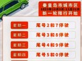 秦皇岛限行尾号调整？秦皇岛本周限行车辆尾号？
