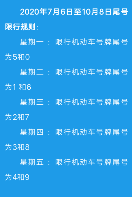 秦皇岛新的一年限号，秦皇岛新的一轮限号-第4张图片-巾百福