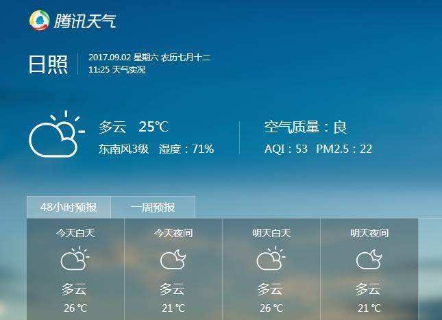 日照天气预报30天,日照天气预报30天查询2345?-第7张图片-巾百福 日照天气预报30天,日照天气预报30天查询2345?-第7张图片-巾百福