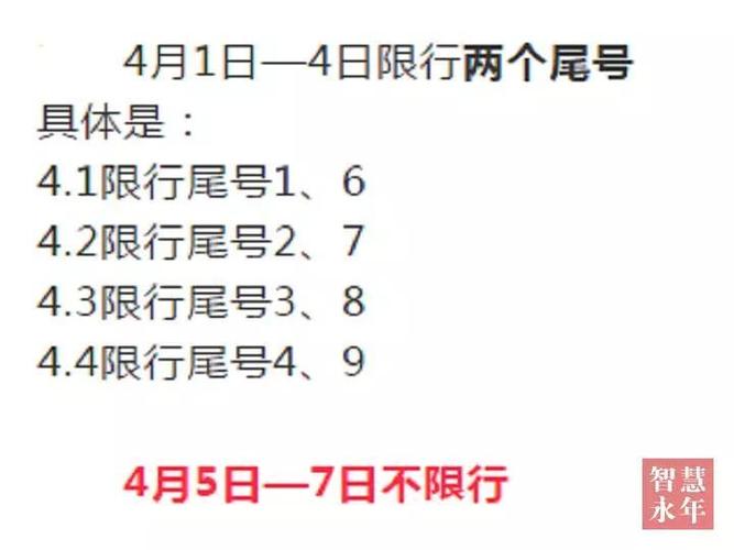 永年区限号限行区域,永年县限号范围?-第3张图片-巾百福 永年区限号限行区域,永年县限号范围?-第3张图片-巾百福