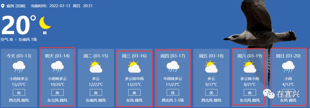 宜兴市天气预报7天,宜兴市天气预报7天查询-第4张图片-巾百福 宜兴市天气预报7天,宜兴市天气预报7天查询-第4张图片-巾百福