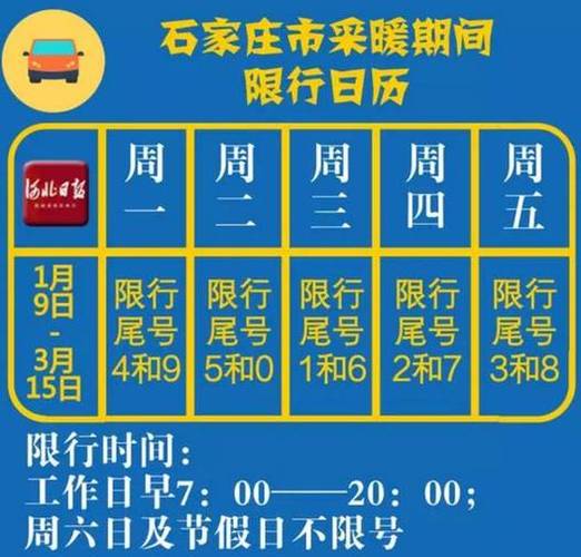 石家庄市津限行尾号,石家庄市的限行尾号?-第1张图片-巾百福 石家庄市津限行尾号,石家庄市的限行尾号?-第1张图片-巾百福
