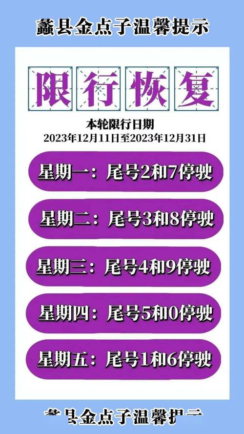 河北春节限号怎么限,河北春节限号怎么限的-第3张图片-巾百福 河北春节限号怎么限,河北春节限号怎么限的-第3张图片-巾百福