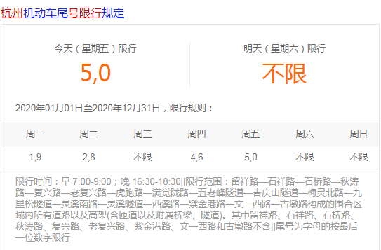2020元旦限号,元旦限号不限号?-第5张图片-巾百福 2020元旦限号,元旦限号不限号?-第5张图片-巾百福