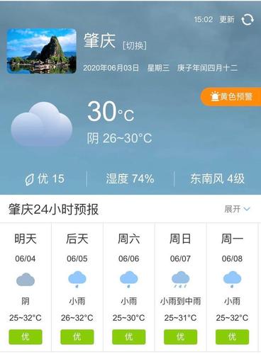 肇庆天气预报15天?肇庆天气预报15天准确一览表?-第1张图片-巾百福 肇庆天气预报15天?肇庆天气预报15天准确一览表?-第1张图片-巾百福