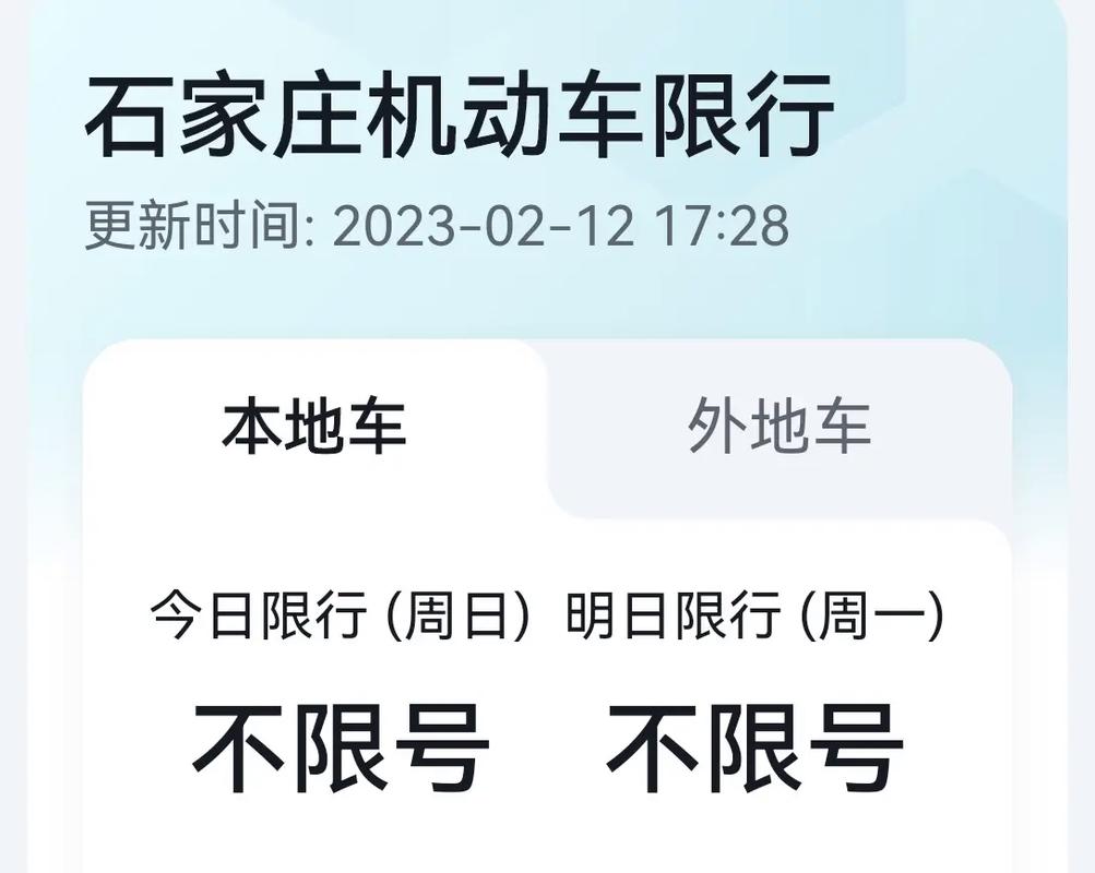 今天正定限号不限号,正定限号吗明天-第6张图片-巾百福 今天正定限号不限号,正定限号吗明天-第6张图片-巾百福