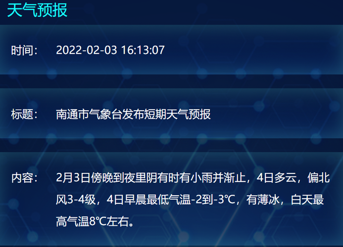 如东天气预报一周,如东天气预报一周天气预报?-第6张图片-巾百福 如东天气预报一周,如东天气预报一周天气预报?-第6张图片-巾百福