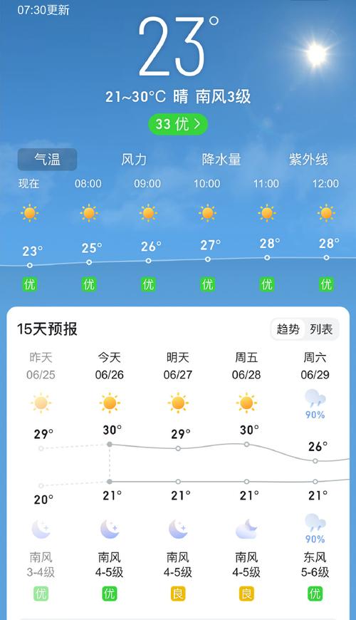 天气预报几点有雨,苹果手机怎么看天气预报几点有雨?-第6张图片-巾百福 天气预报几点有雨,苹果手机怎么看天气预报几点有雨?-第6张图片-巾百福