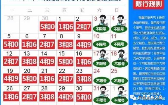 蒲城限号是这么限的，蒲城限号区域时间？-第5张图片-巾百福