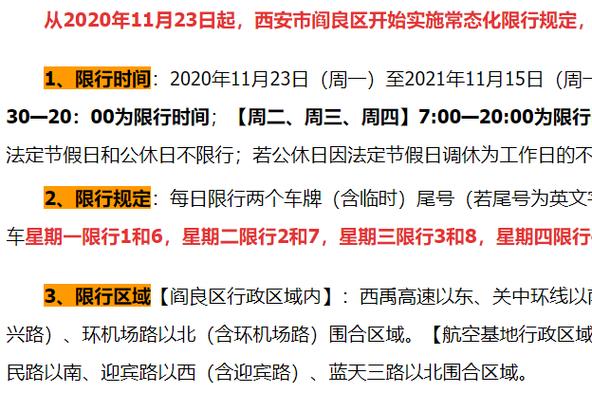 西安1号限号吗现在?2021年1月1号西安限号?-第3张图片-巾百福 西安1号限号吗现在?2021年1月1号西安限号?-第3张图片-巾百福